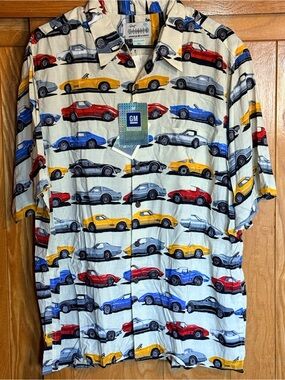 Vintage Reyn Spooner American Classics - Button-Up Men’s Shirt - Corvettes